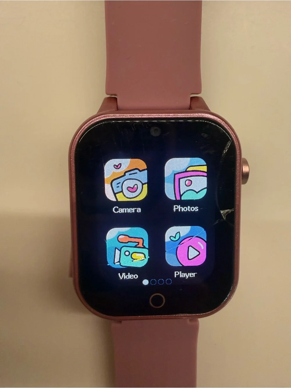 Smartwatch Fitness Tracker - Mauve Pink